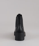 Instant Edge Platform Ankle Booties