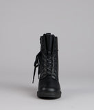 City Chill Platform Combat Boots