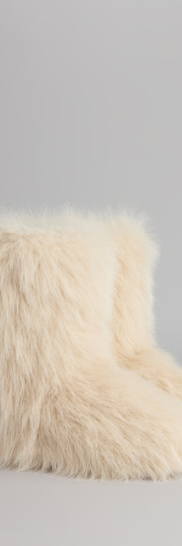 Drama Queen Faux Fur Boots