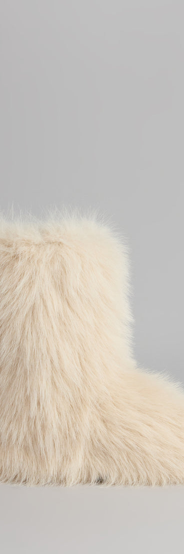 Drama Queen Faux Fur Boots