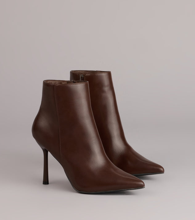 Polished Moves Stiletto Booties