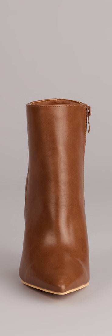 Polished Moves Stiletto Booties