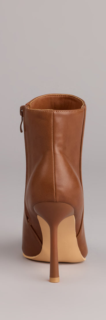 Polished Moves Stiletto Booties