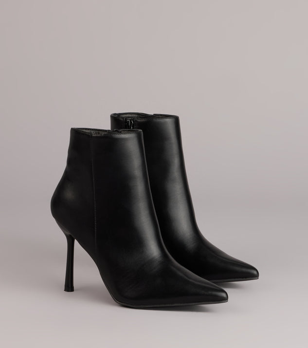 Polished Moves Stiletto Booties