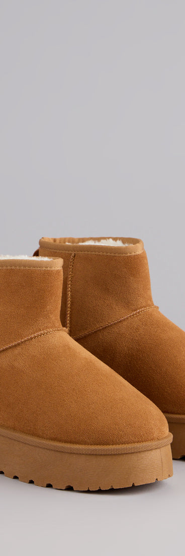 This piece brings trend-right energy to the Toasty Steps Cozy Platform Booties, perfect for fall outfits that stand out.