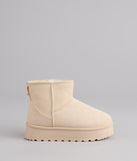 Toasty Steps Cozy Platform Booties