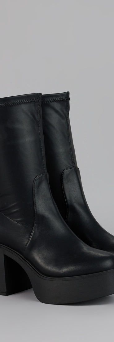 Statement Stomp Chunky Boots