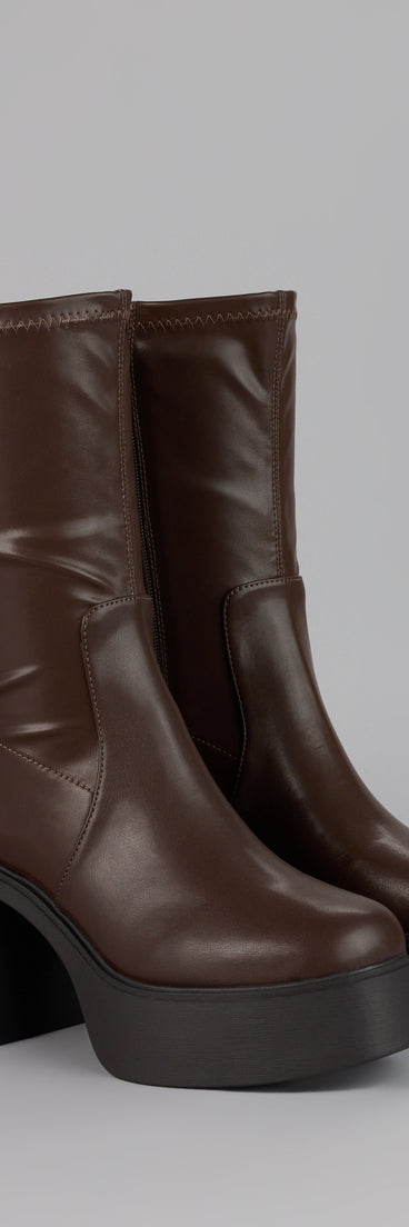 Statement Stomp Chunky Boots