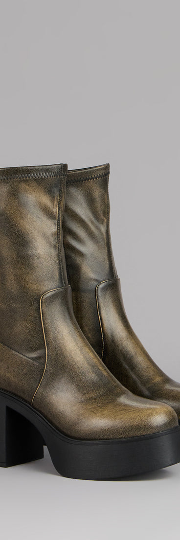 Statement Stomp Chunky Boots