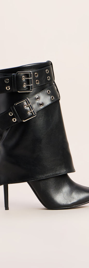Buckle Trouble Stiletto Boots