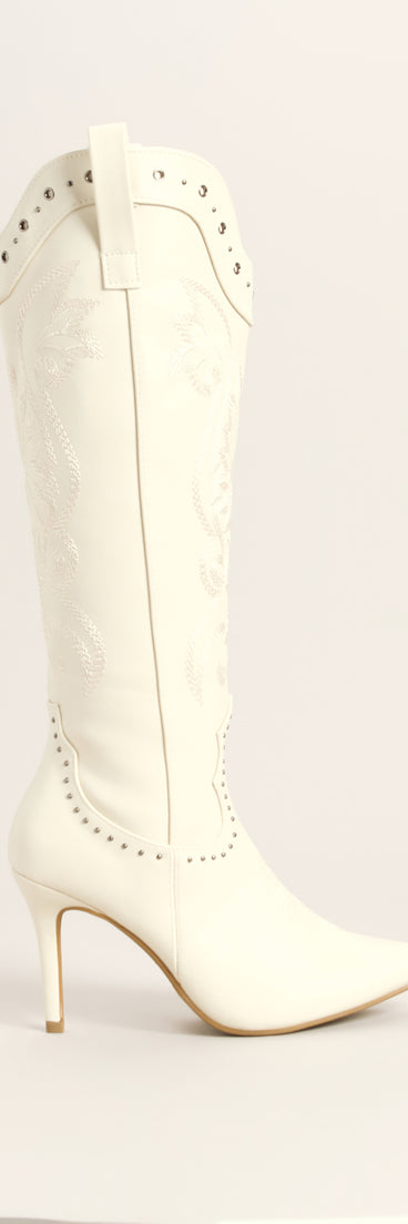 How It's Done Stiletto Cowboy Boots
