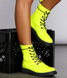 Lead On Combat Boots