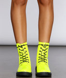 Lead On Combat Boots