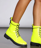 Lead On Combat Boots