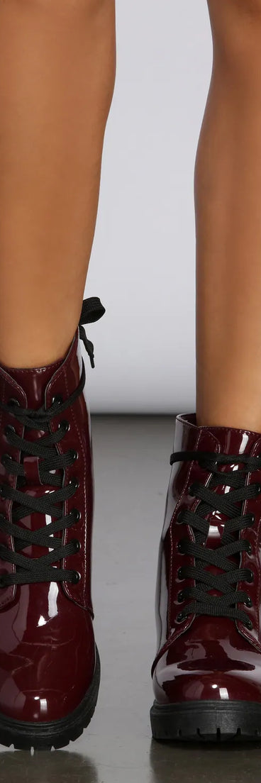 Come At Me Combat Boots