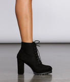 Get To Work Lace-Up Boots