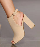Peep Toe Booties