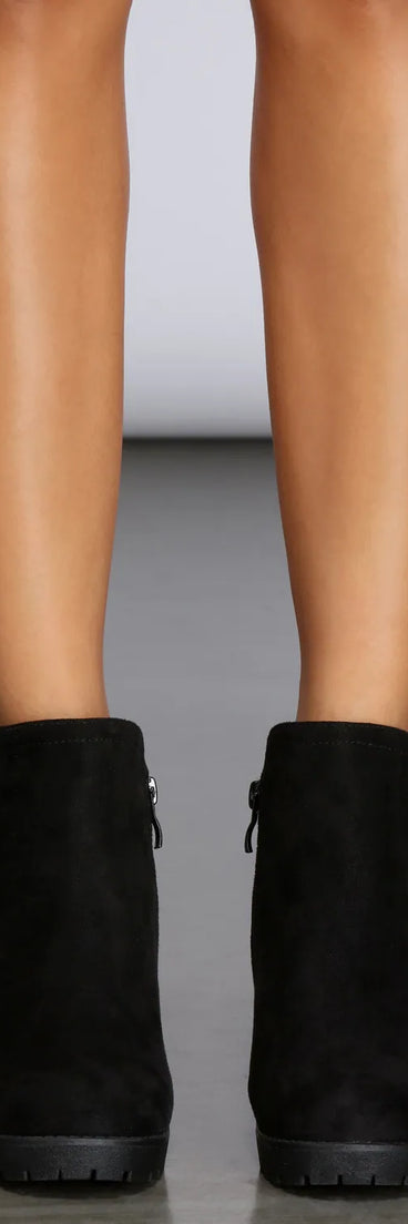 Classic Black Booties