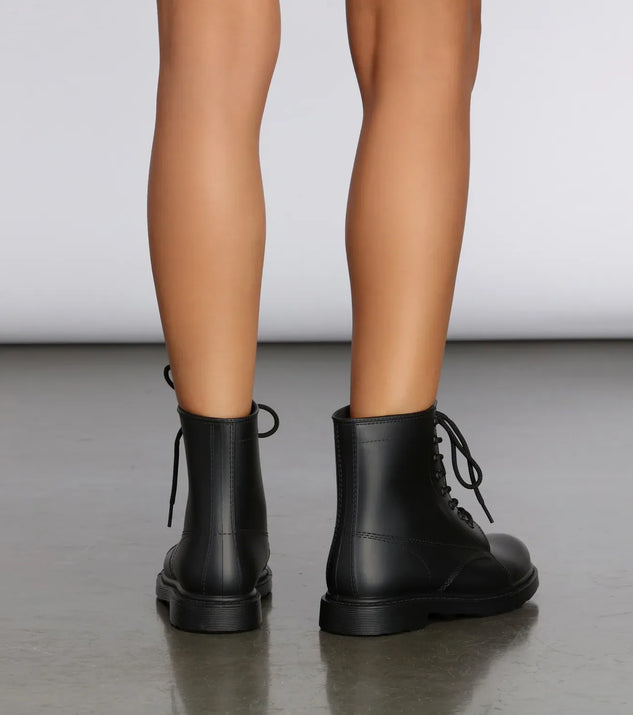 Step Up Combat Rain Boots Windsor