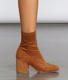 Corduroy Ankle Booties
