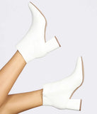 Miss Mod Point Toe Booties