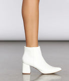Miss Mod Point Toe Booties