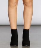 Could Not Resist Faux Suede Booties