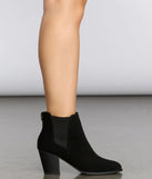 Could Not Resist Faux Suede Booties