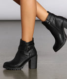 More Than A Crush Faux Leather Booties