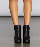 More Than A Crush Faux Leather Booties