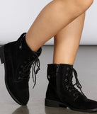 Take A Walk Faux Suede Booties