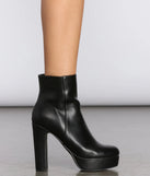 Keep Ya Head Up Platform Booties
