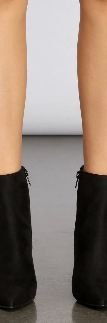 Keep It Timeless Point Toe Booties