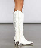 Scoot N' Boogey Fringe Cowboy Boots