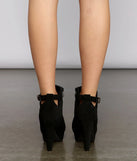 Chic Moment Nubuck Stiletto Bootie