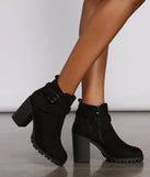 She's A Wild One Lug Booties