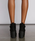 She's A Wild One Lug Booties