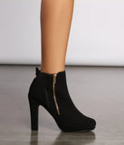 Level Up Platform Block Heel Booties