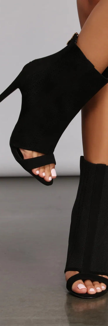 Stylish And Chic Stiletto Booties