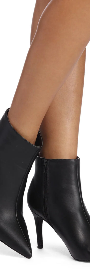 Own The Night Stiletto Booties