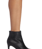 Own The Night Stiletto Booties