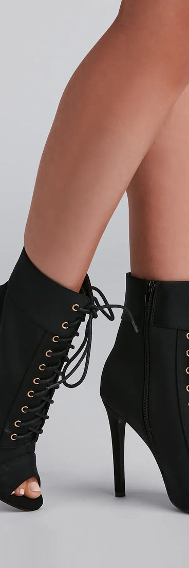 Sassy Moment Stiletto Booties