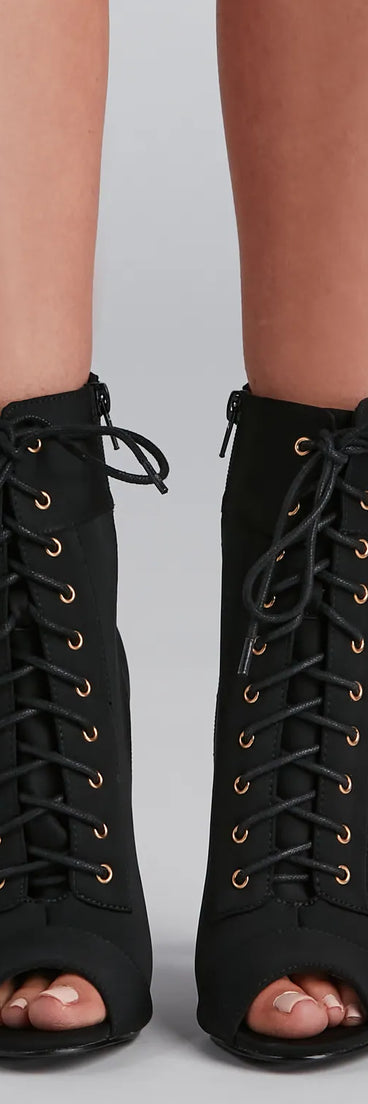 Sassy Moment Stiletto Booties