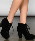 All The Drama Platform Booties