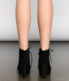All The Drama Platform Booties