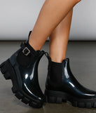 Major Baddie Lug Sole Booties
