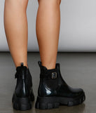 Major Baddie Lug Sole Booties