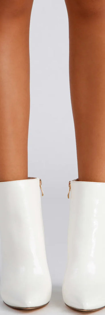 Style Points Stiletto Ankle Booties