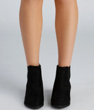Chic Essential Low Heel Booties