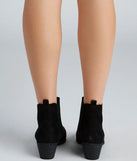 Chic Essential Low Heel Booties